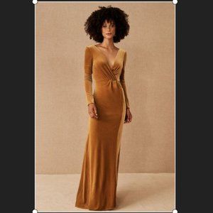 Jenny Yoo Ryland Velvet Maxi Dress BHLDN